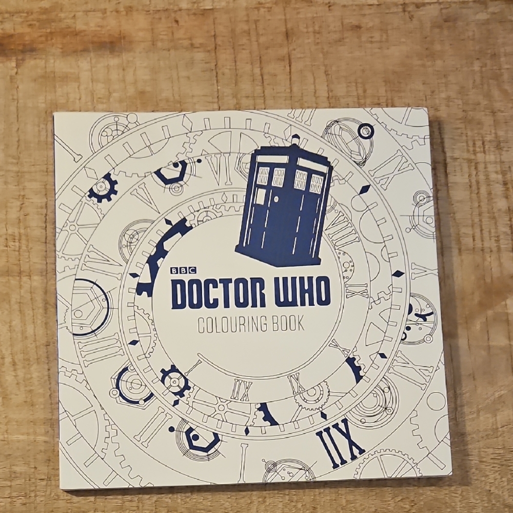 Coloring Book - Doctor Who - NEW